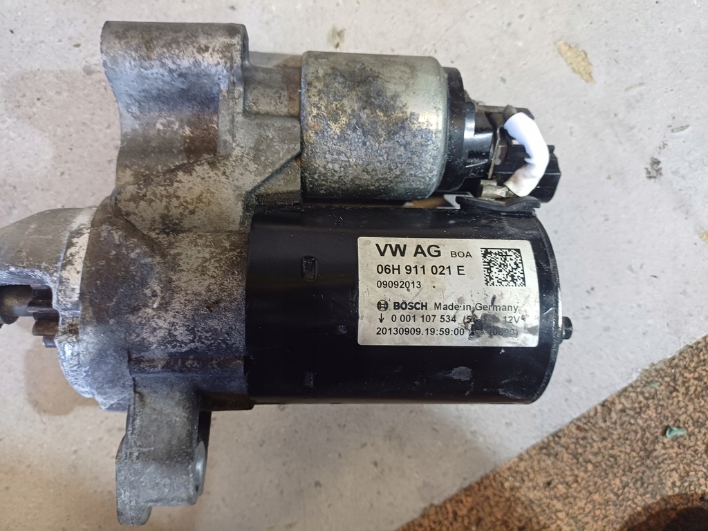 фото №6, Стартер audi a4 b8 2.0 tfsi nr, 06h911021e
