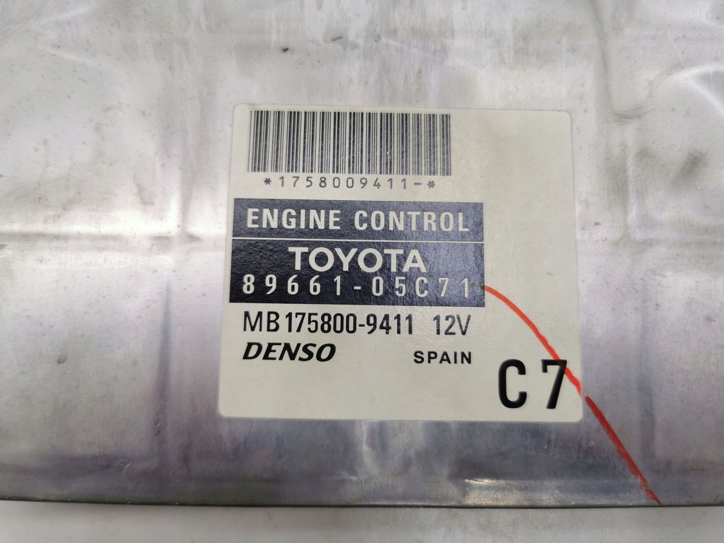 фото №6, Toyota avensis t250 блок керування двигуна 2005 8966105c71