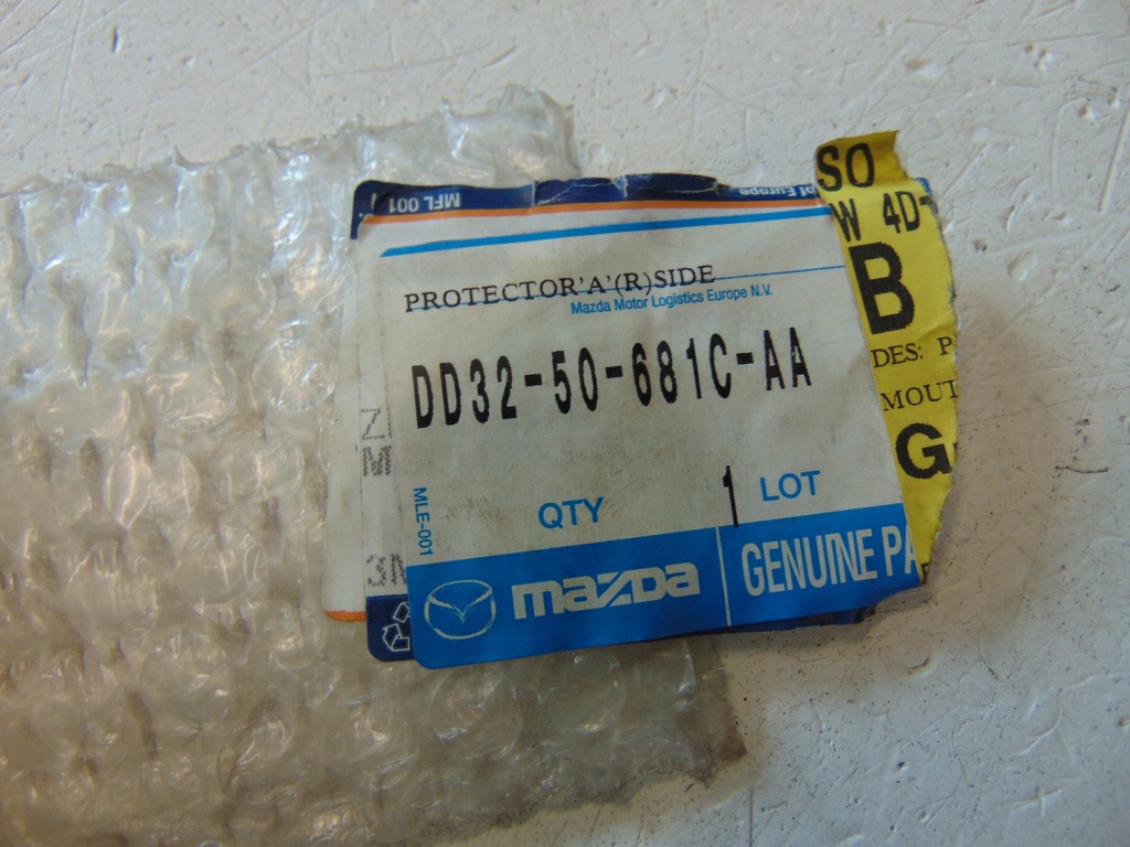 фото №6, Молдинг двері правий перед mazda 2 02-07