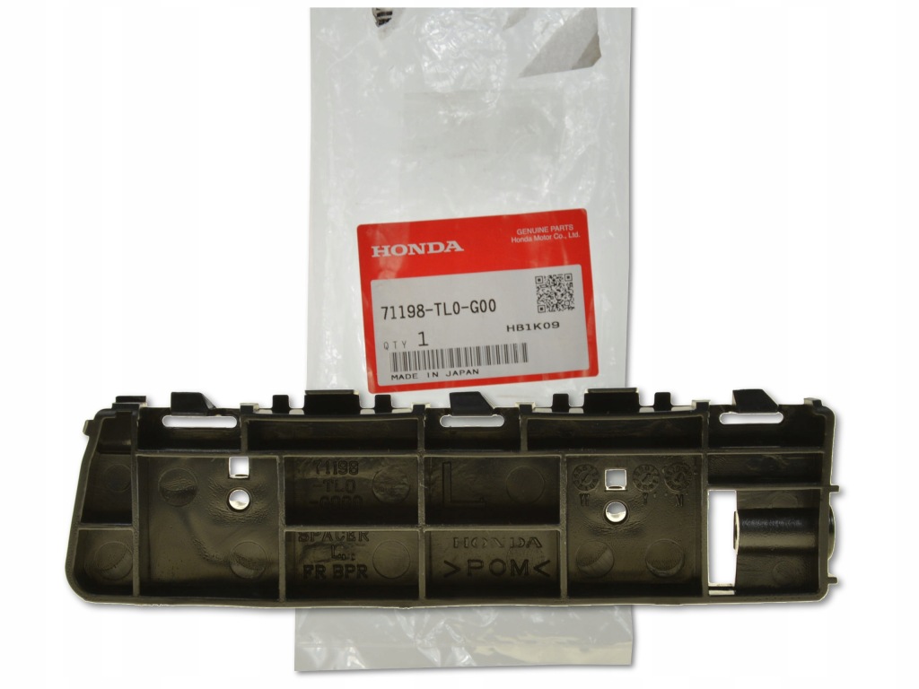 фото №1, Направляющая кронштейн бампера перед 71198-tl0-g00 honda