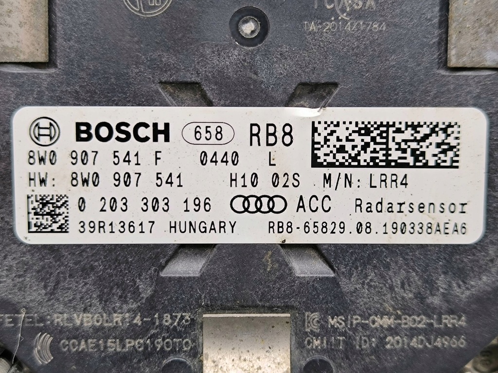 фото №9, Audi a4 s4 b9 2018 радар / датчик distronic