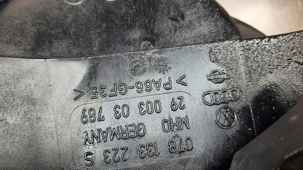 фото №7, Колектор всмоктуючий 078133223s audi a6 c5 2.4 v6 бензин + gaz