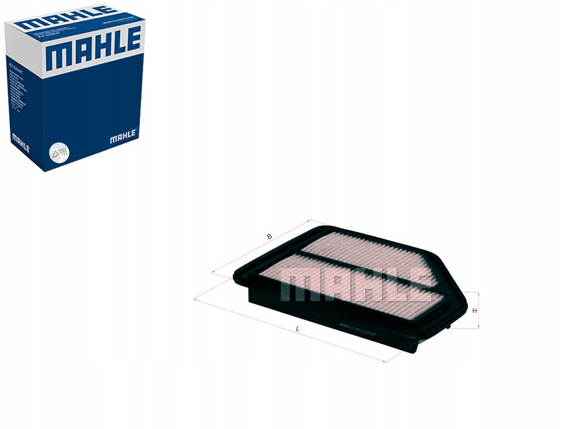 Купити Mahle фільтр повітря mah, lx 1948