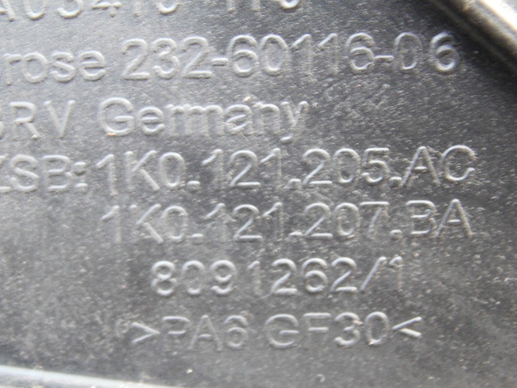 Ремень передний радиатор вентилятор skoda octavia 2 рестайлинг  1.6tdi cay оригинал Цена