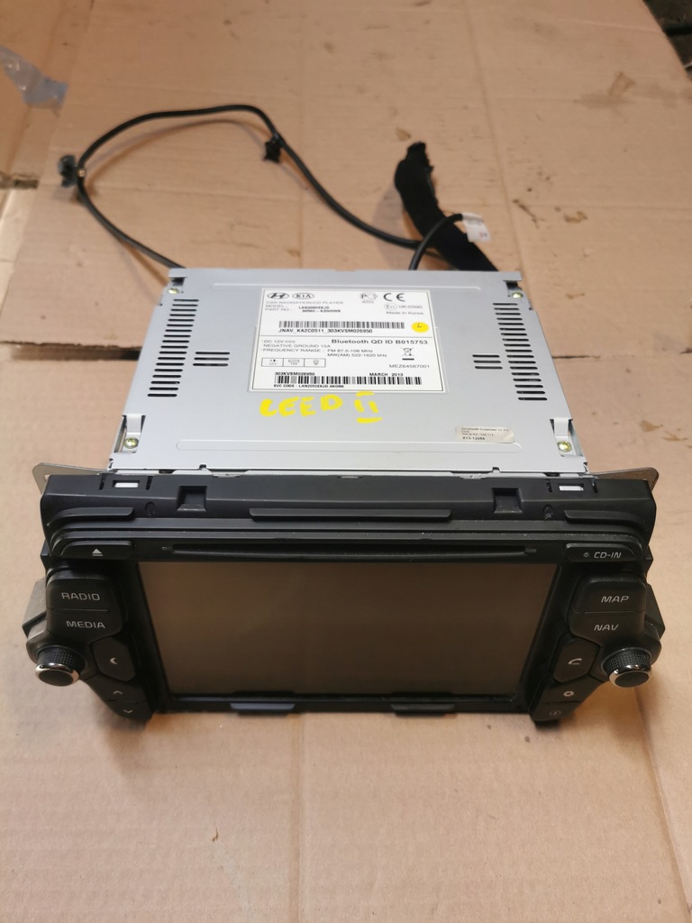 фото №1, Kia ceed ii радіо навігація gps