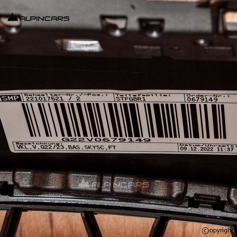 фото №7, Bmw 4 g22 g23 us бампер перед skyscraper grau