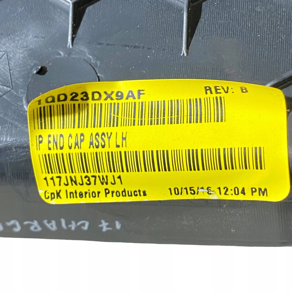 фото №9, Dodge charger 2017 левая сторона боковой element панели приборной панели