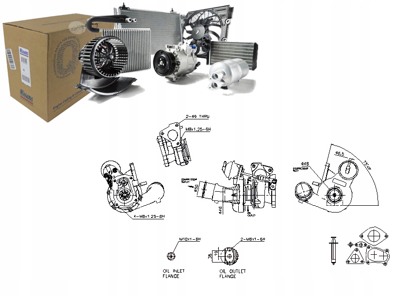 фото №1, Турбонагнетатель volvo s40 i v40 renault clio ii espace iii kangoo