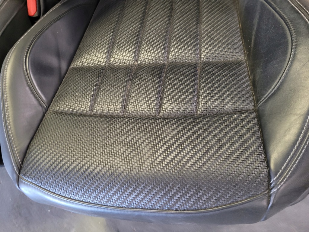 фото №8, Maserati quattroporte vi сиденья заднее сиденье обшивки карбон nappa trofeo idealne