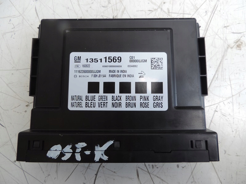 фото №1, 13511569 модуль комфорту opel astra v k