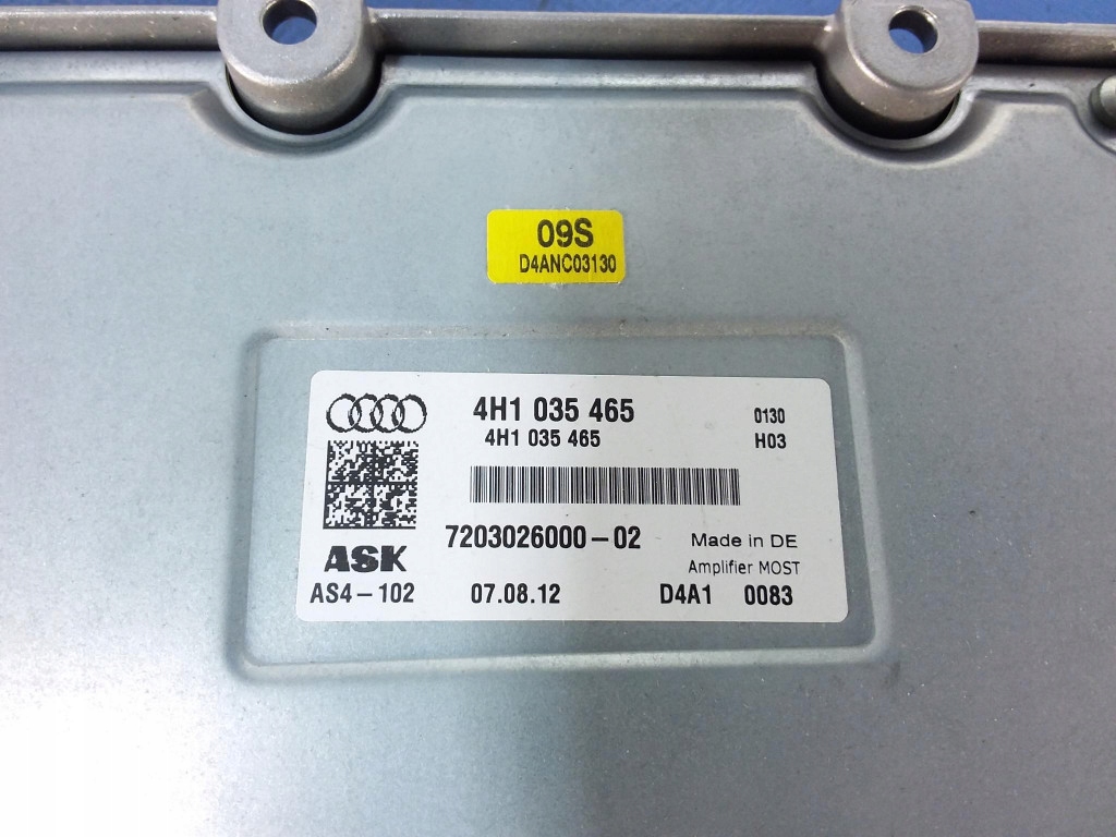 фото №8, A8 s8 d4 4h аудіосистема bang & olufsen kpl