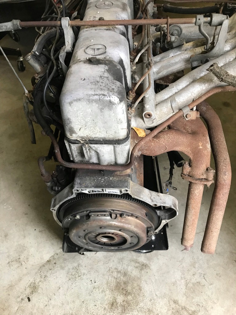 фото №6, Двигатель mercedes 2.5 m129 w108 w111 w112 w113 film