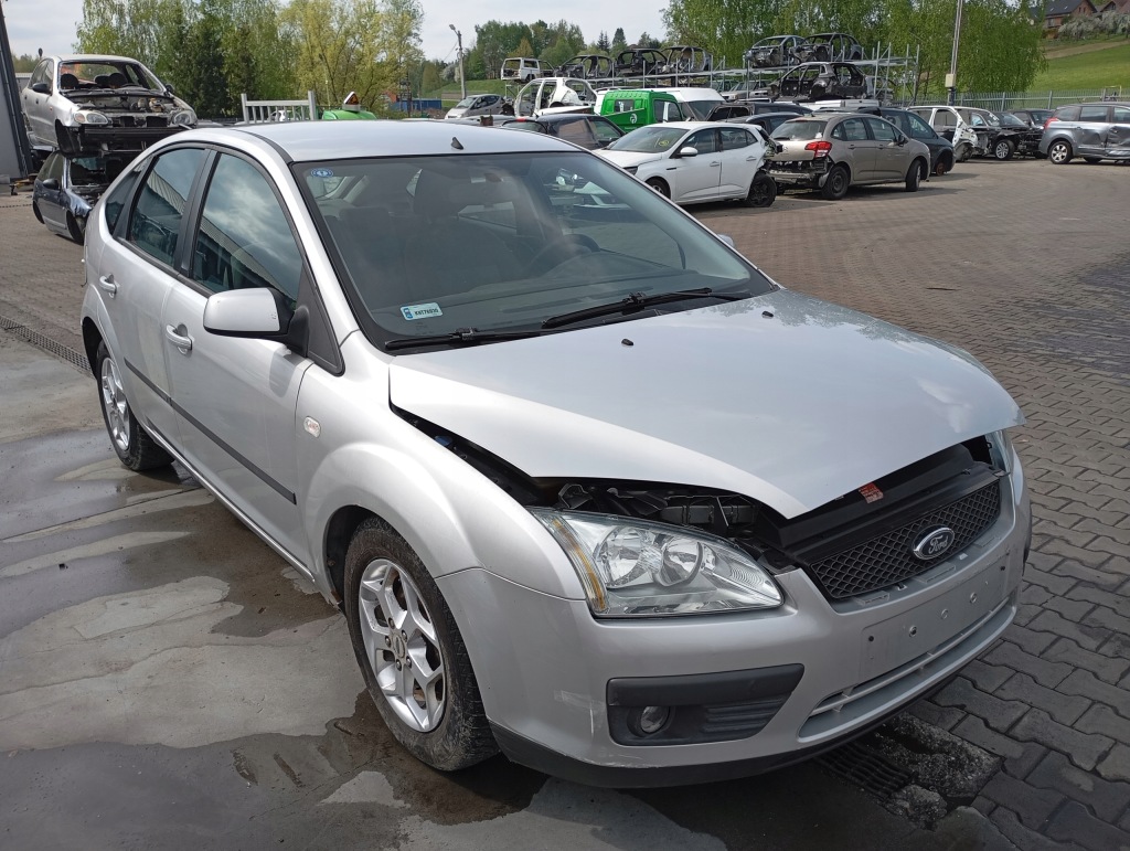 фото №1, Ford focus ii 2 mk2 дверь перед правое серебристый o3 03 5d 5дверь 2004-2007