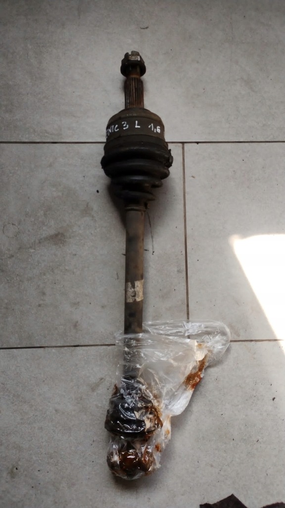 фото №1, Привідний вал ліва перед renault scenic ii 1.6 16v