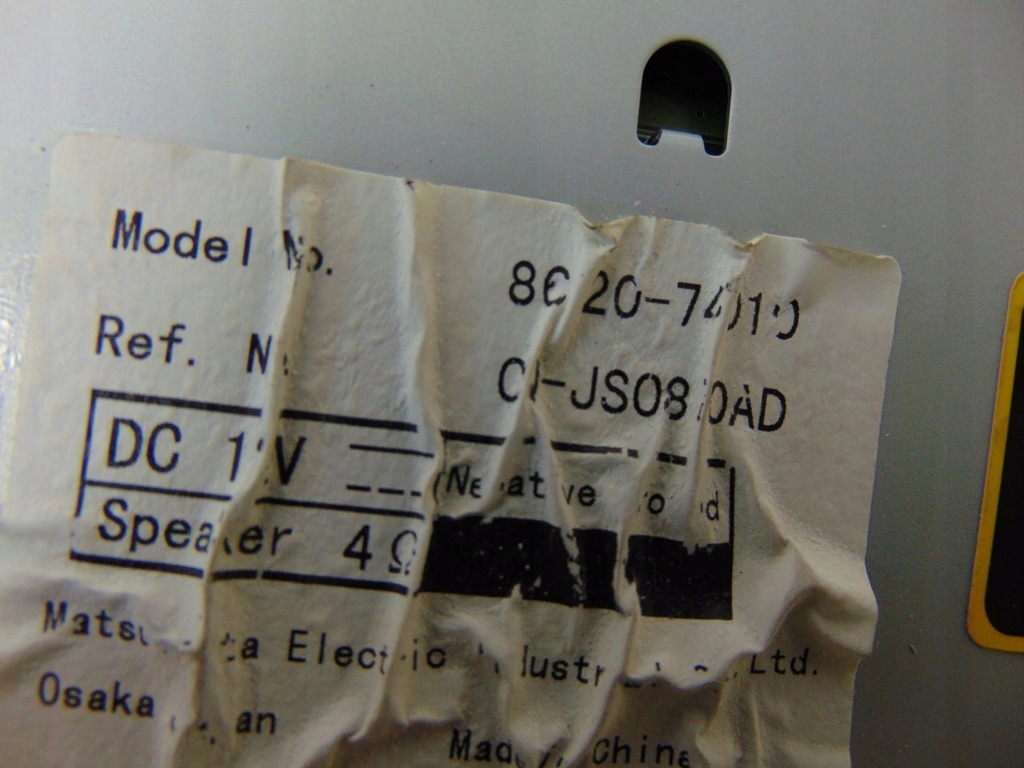 фото №7, Радіо заводський toyota iq