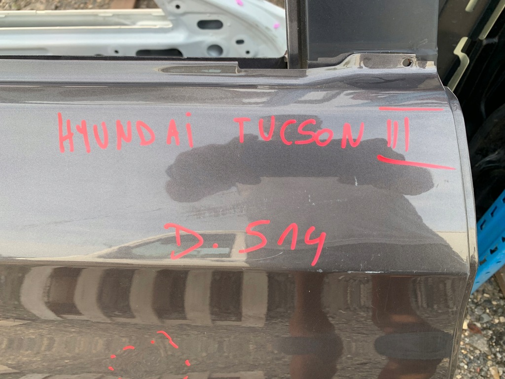 фото №7, Дверь правое задние hyundai tucson iii 3 правый задняя