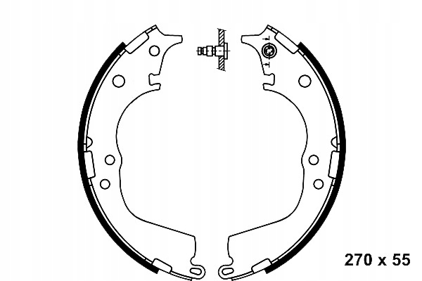 фото №1, Ate тормозные колодки тормозные toyota hiace iv 2.0-2.7 08.8