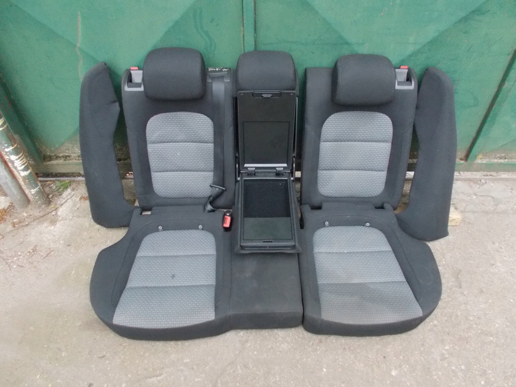 фото №12, Skoda superb 13r сиденья заднее сиденье комплект