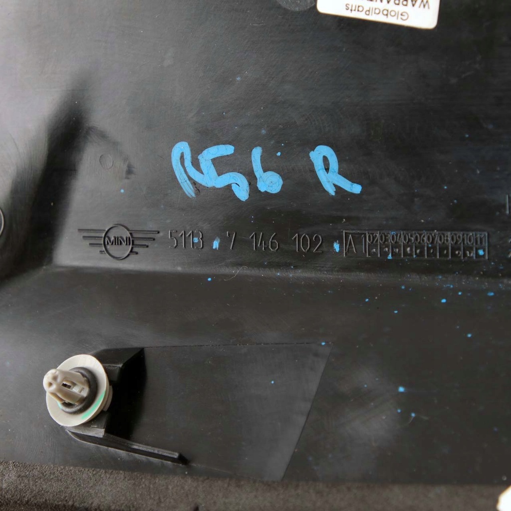 фото №11, Mini r56 корпус захист молдинг стійка права