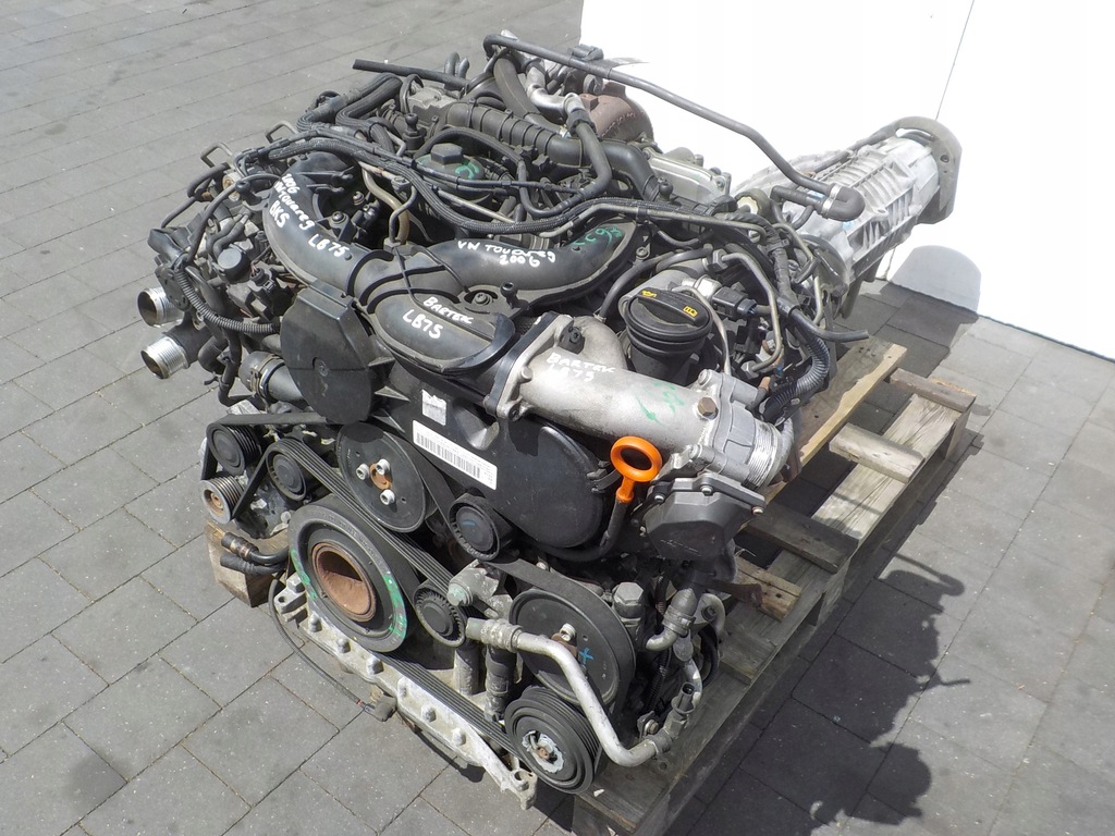 фото №8, Vw touareg 07r 3.0 tdi 224km двигатель bks kompletny film