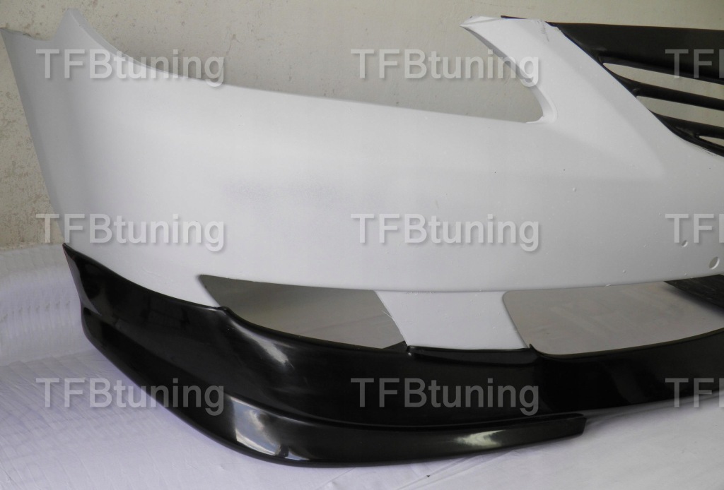 Спойлер накладка бампера перед mazda 6 2002-2005 tfb тюнінг Київ