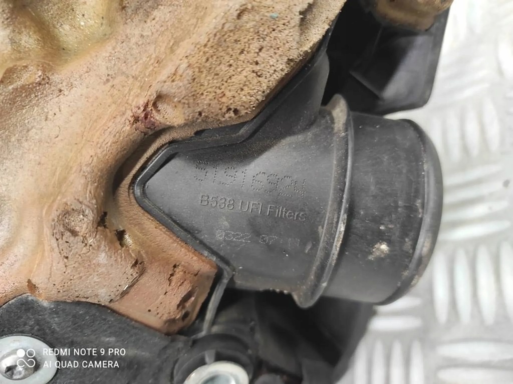 фото №10, Корпус фильтра воздуха защита двигателя верхний fiat punto evo 0.9 twinair