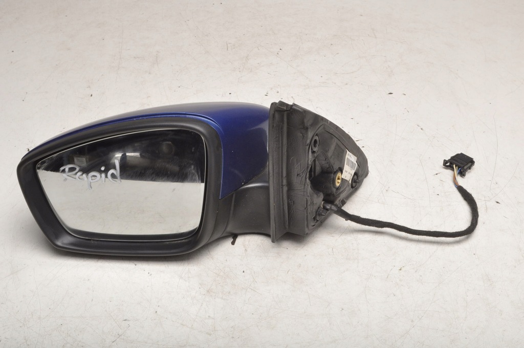 фото №5, Skoda rapid дзеркало ліва електричний 5 pin