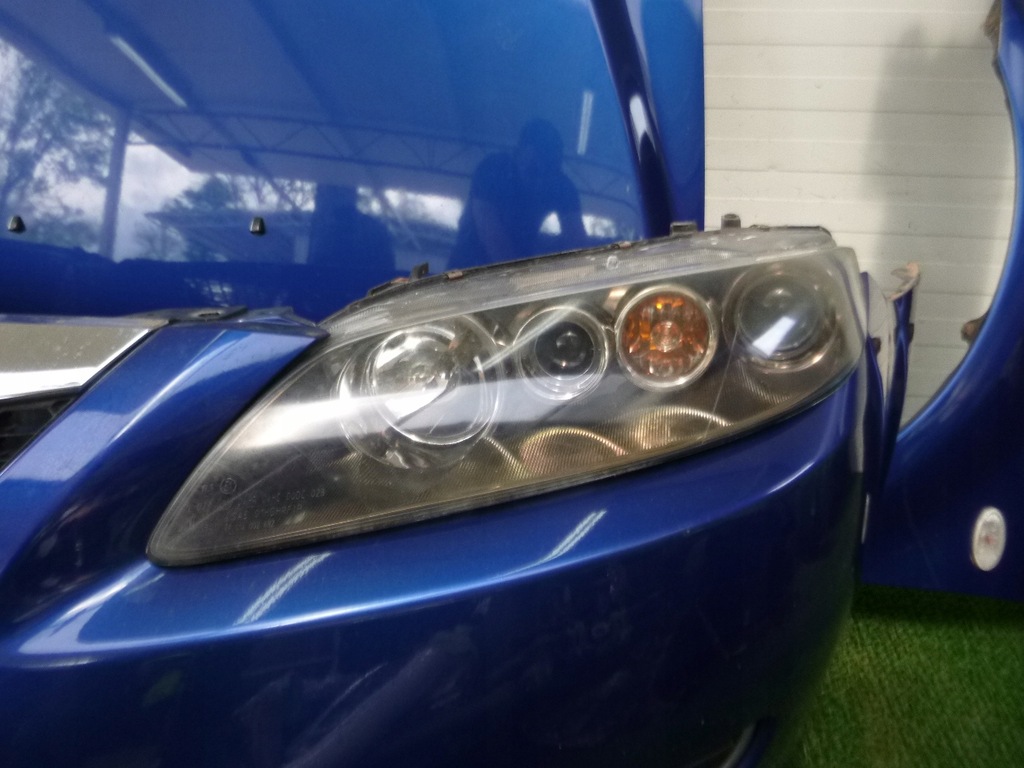 фото №9, Mazda 6 gg lift 05- перед бампер передній крила правий лівий лампи kpl 25b