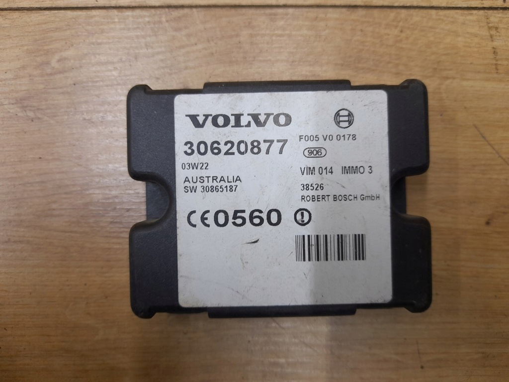 фото №1, Модуль блок управления иммобилайзер volvo v40 s40