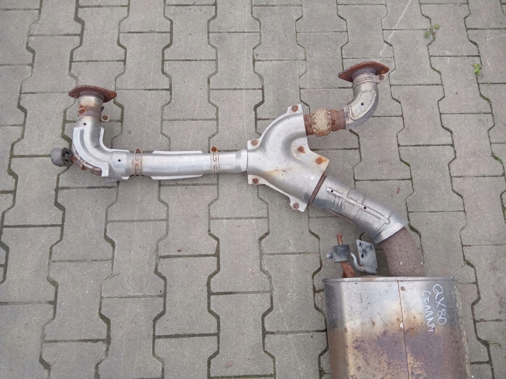 фото №3, Гаситель средний труба выхлопная выхлоп infiniti qx80