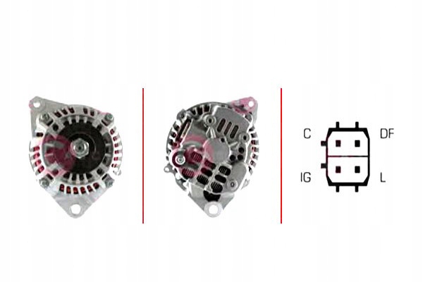 фото №1, Casco генератор honda civic vii хетчбек 1.4 is