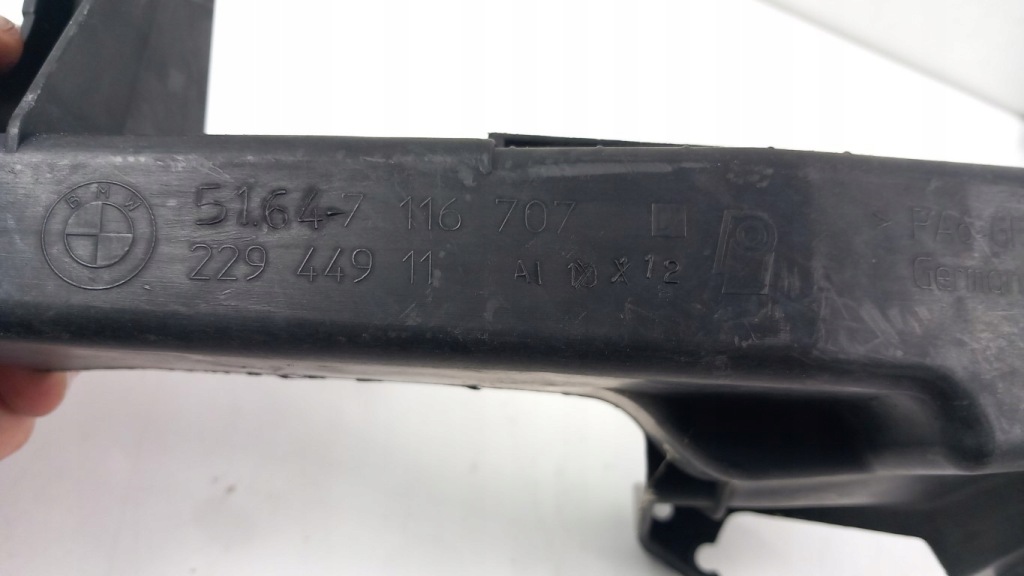 фото №6, Bmw 3 e90 e91 направляющая лампы перед левый 5111 7116707