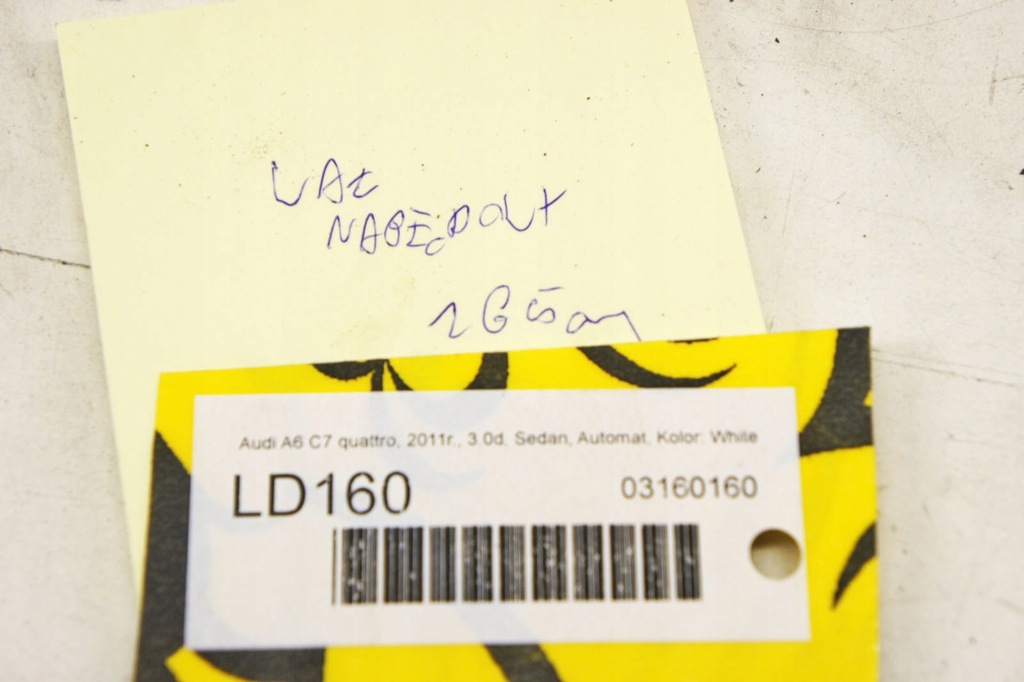 фото №6, Ld160 audi a6 c7 3.0tdi wał привідний 4g0521101c