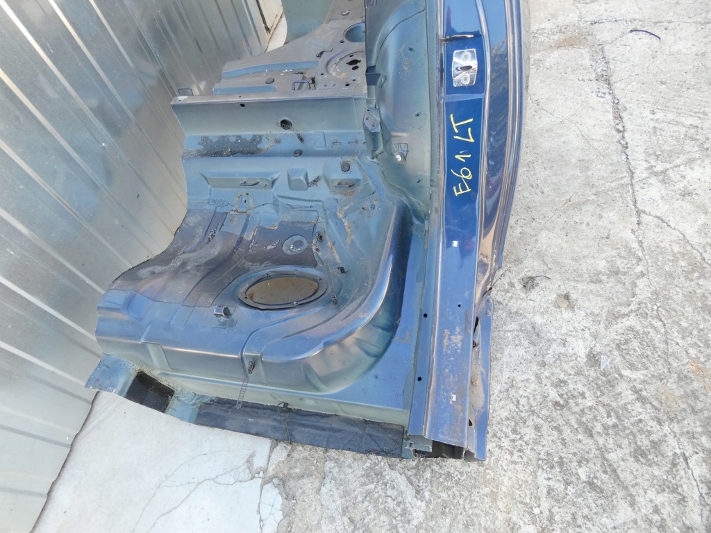 фото №7, Bmw e61 чверть крила лівий задня поріг лонжерон блок двигуна c