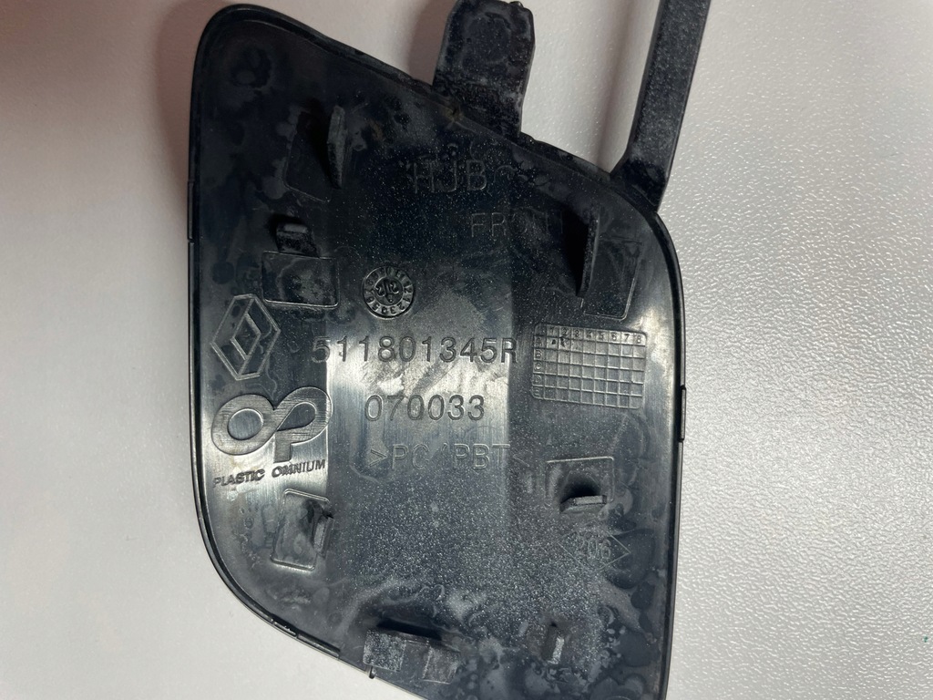 фото №11, Renault captur 2 ii 2019- заглушка фаркоп перед оригінальний номер