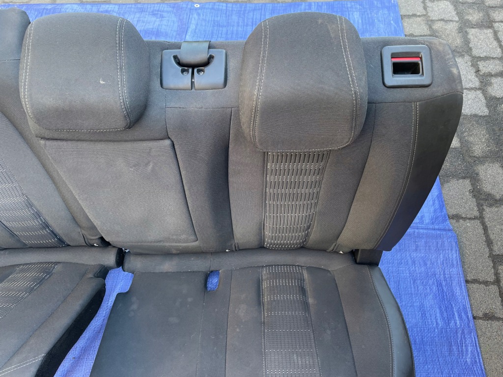 фото №14, Peugeot 308 t9 lift sw kombi сидіння задня заднє сидіння ремені заскочки