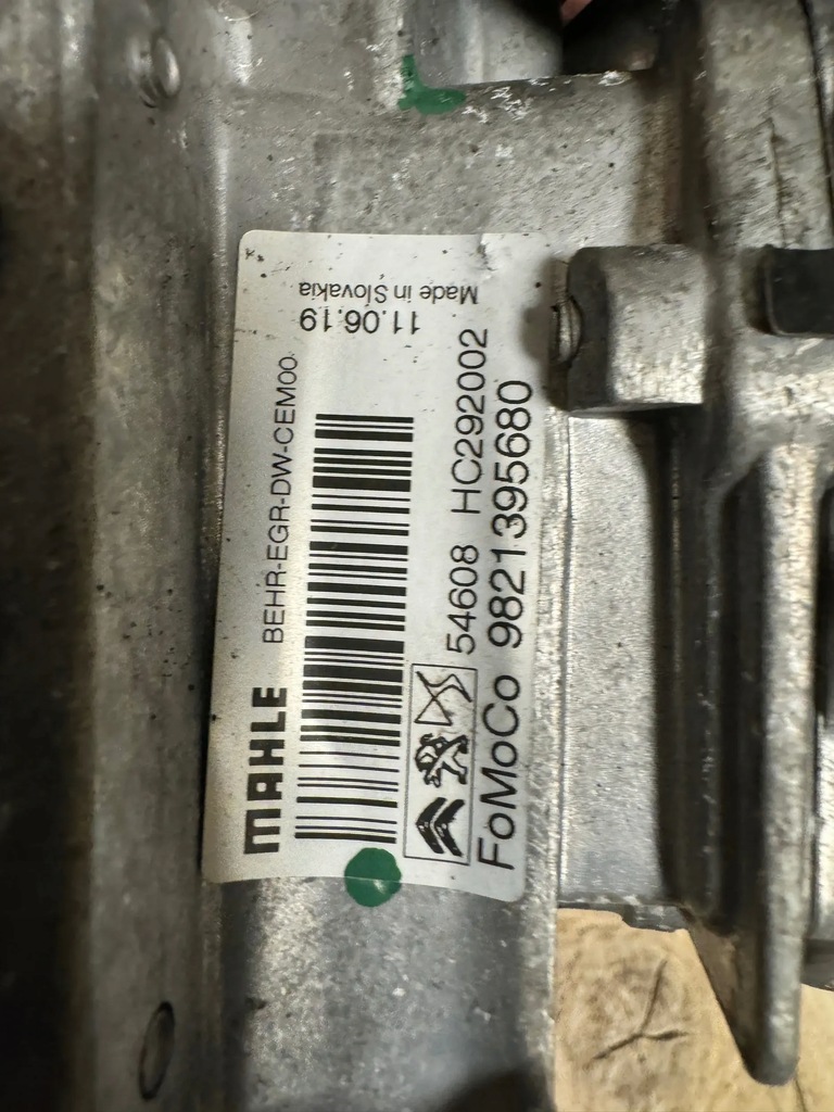 фото №8, Peugeot traveller 2019 клапан egr 9821395680