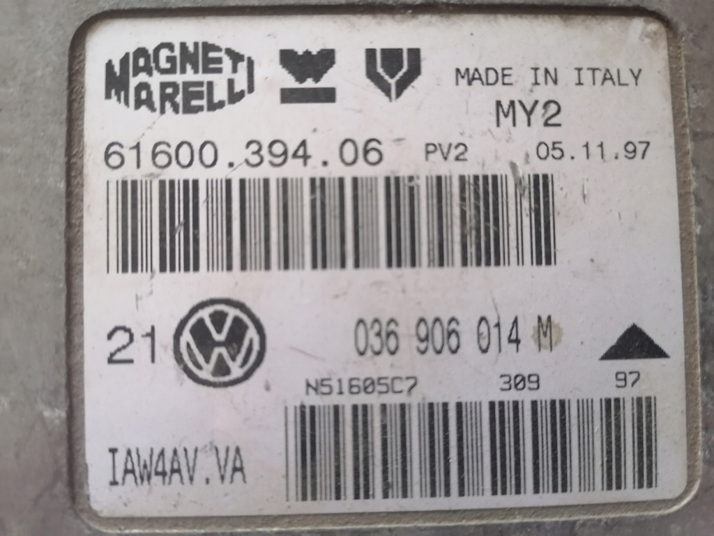 фото №1, 036906014m блок управления двигателя