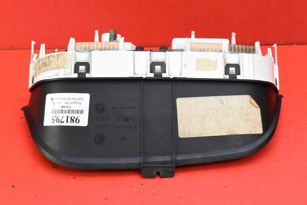 фото №7, Лічильник прилади eu 9623324780 peugeot 306 1 i 1.4 8v 75 km 93-97