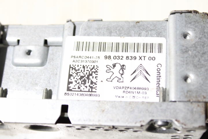 фото №4, Радио citroen c3 ii lift 1.2