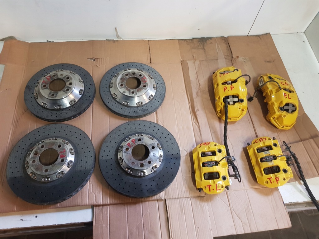 фото №1, Тормозные диски суппорты ceramika porsche cayenne ii 7p5