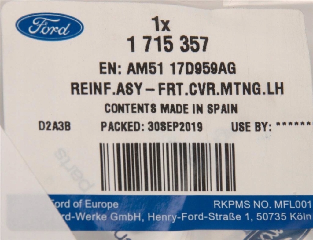 Направляющая бампера левая сторона ford c-max mk2 10-19r Киев