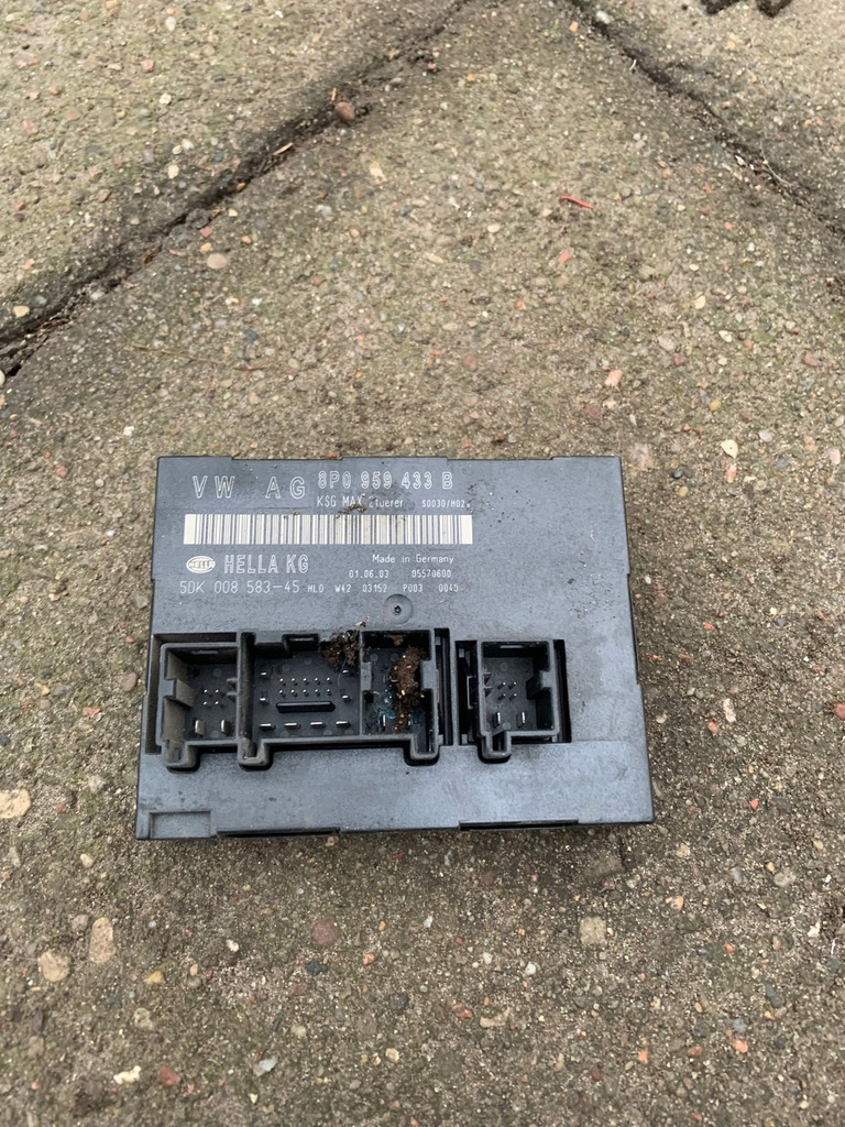 фото №1, Audi a3 8p 2.0 tdi модуль комфорта 8p0959433b