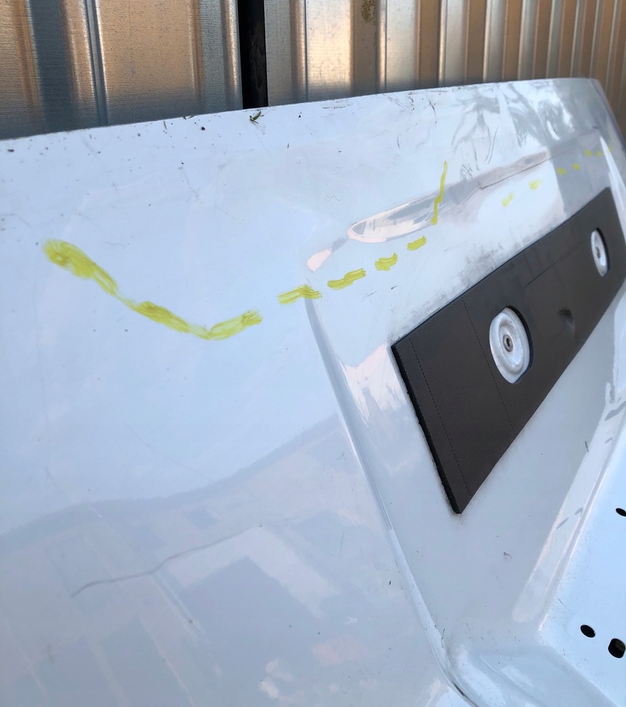 фото №5, Ford transit custom крышка багажника багажника