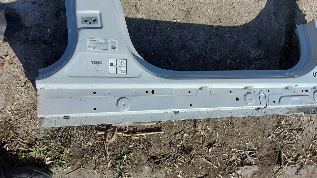 фото №5, Citroen c4 cactus поріг правий передній блок двигуна