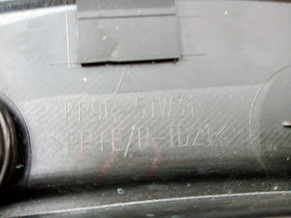 фото №10, Mazda cx60 левая молдинг крыла перед 2022