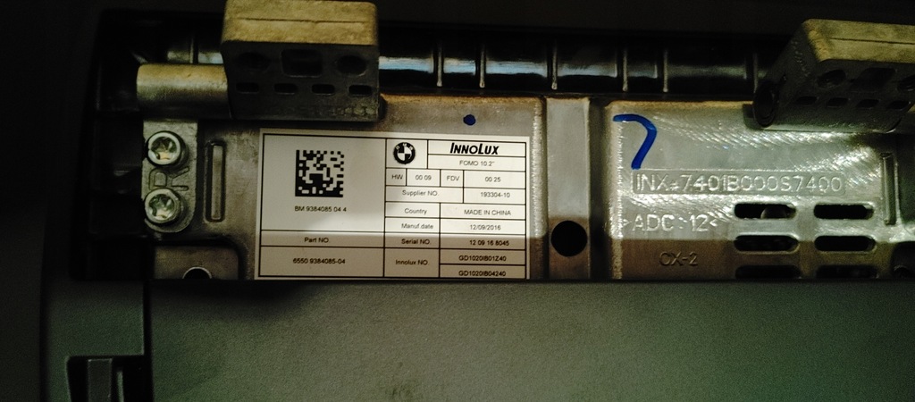 фото №5, Bmw g11 g12 дисплей монитор задний 9384085 04 4