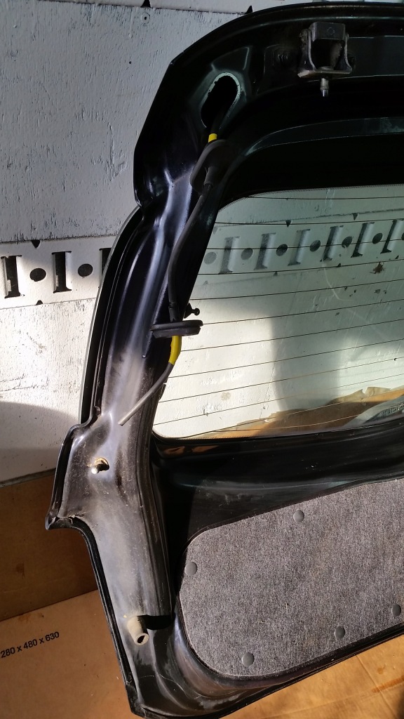 фото №13, Nissan micra k13 крышка багажника задняя задняя крышка багажника kod b20g