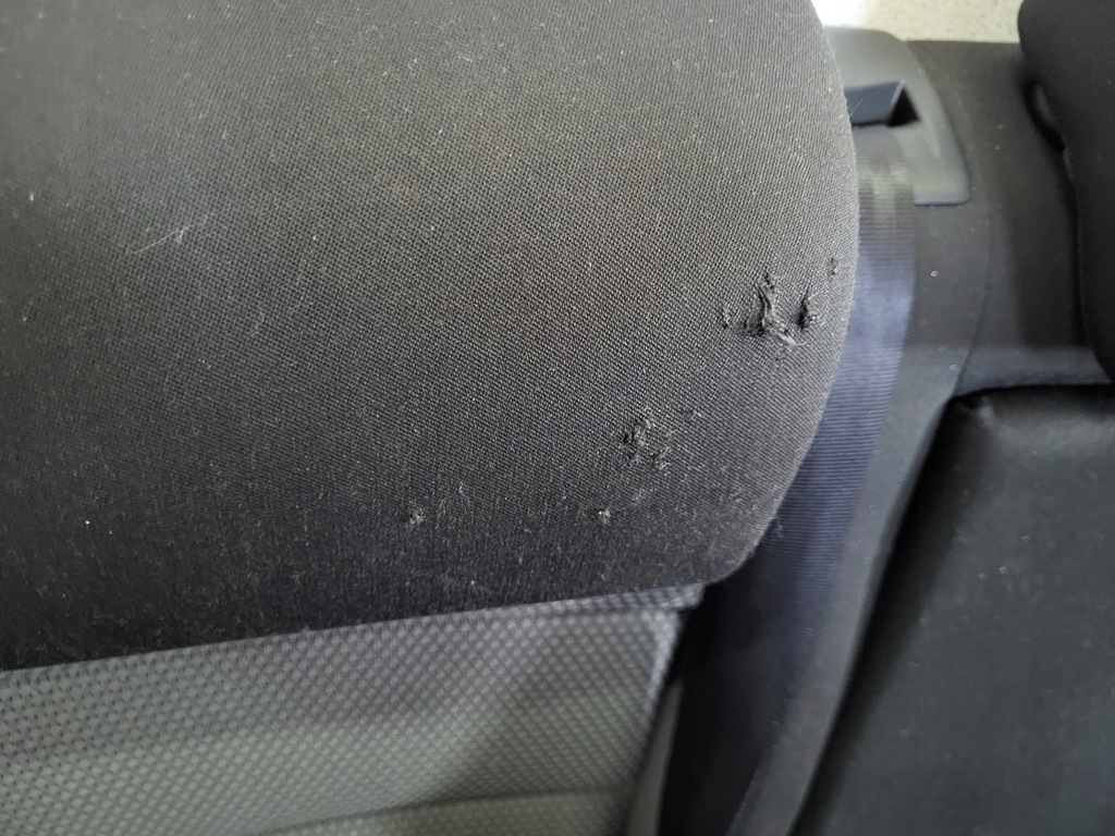 фото №13, Vw golf vi lift hb 5-двері сидіння сидіння обшивка обшивки заднє сидіння uk