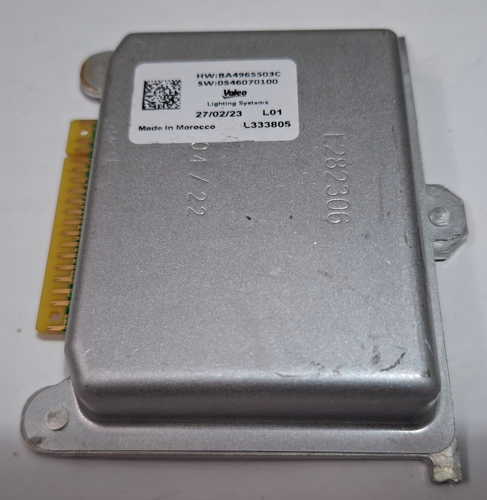 фото №1, Citroen c3 3 iii модуль led преобразователь ba4965503c l333805 оригинальный номер
